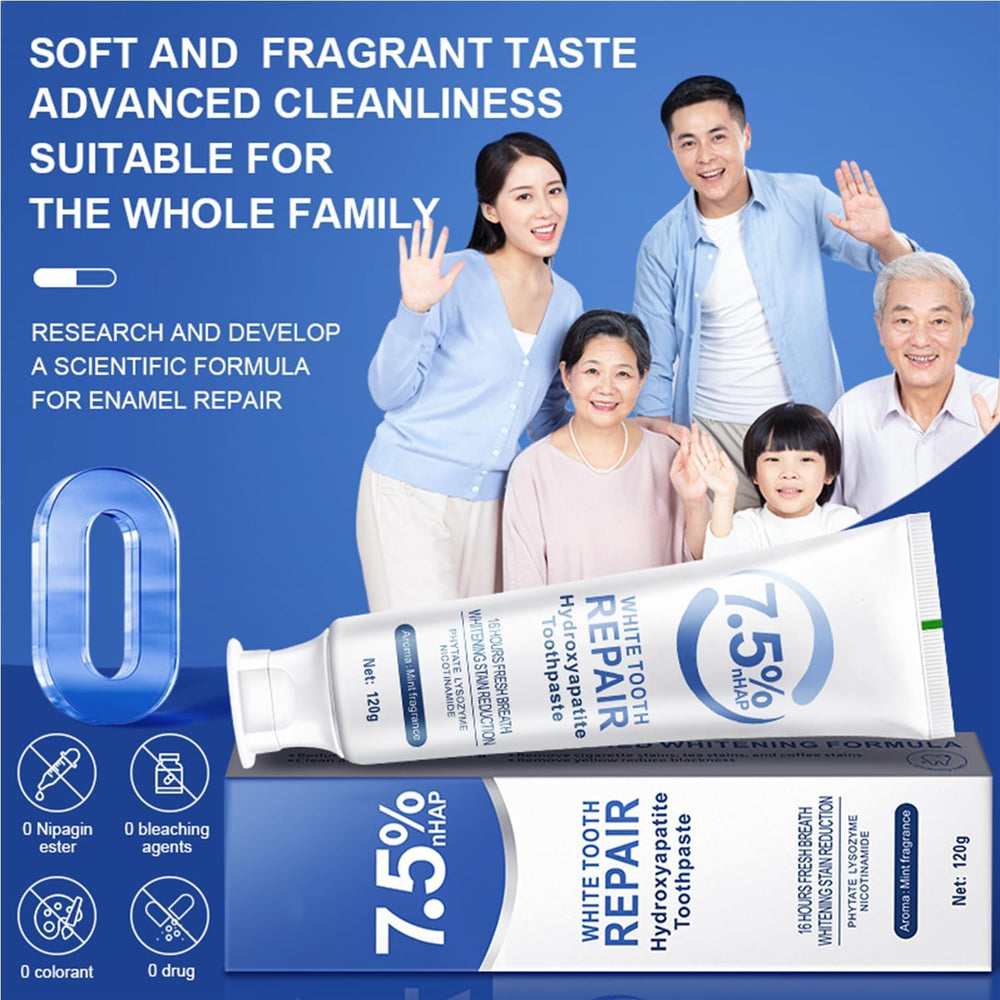 Fluoride-free Zaucet toothpaste promotes enamel-friendly cleaning
