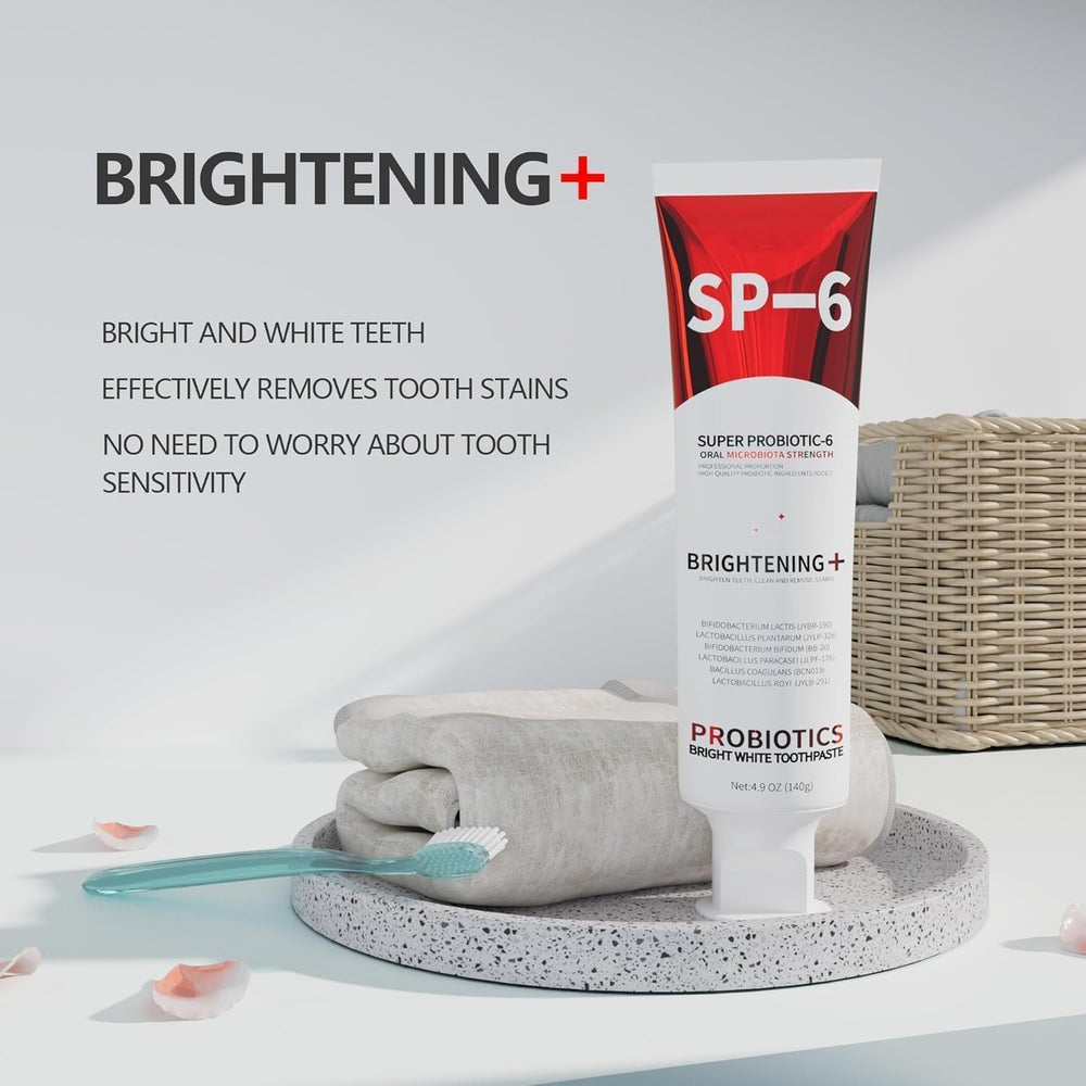 Zaucet SP-6 toothpaste mint splash conveying refreshing breath all day
