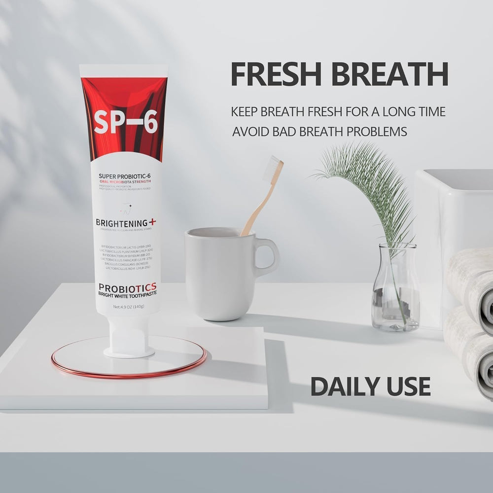 Zaucet SP-6 packaging showing fluoride-free and enamel-safe features