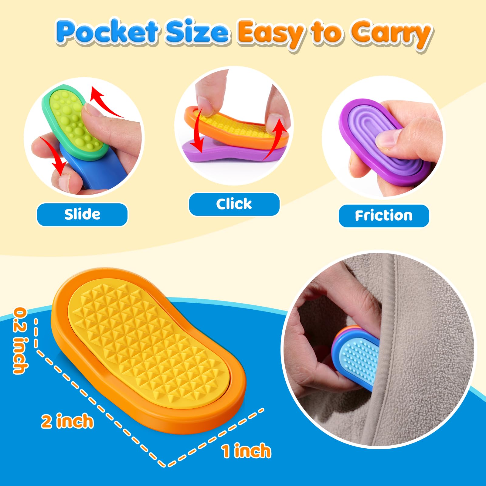 ZaxiDeel click mode offers crisp feedback with each press