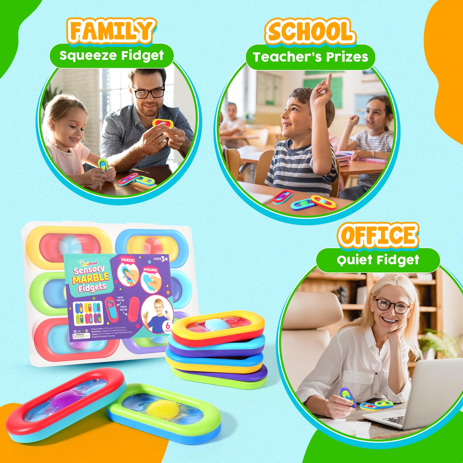 ZaxiDeel durable design resists frequent use without cracking or fading.