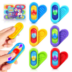 ZaxiDeel sensory marble fidget toy with 6 pieces for calm focus.