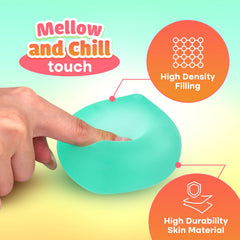 ZaxiDeel stress cube side view demonstrates compact, discreet use