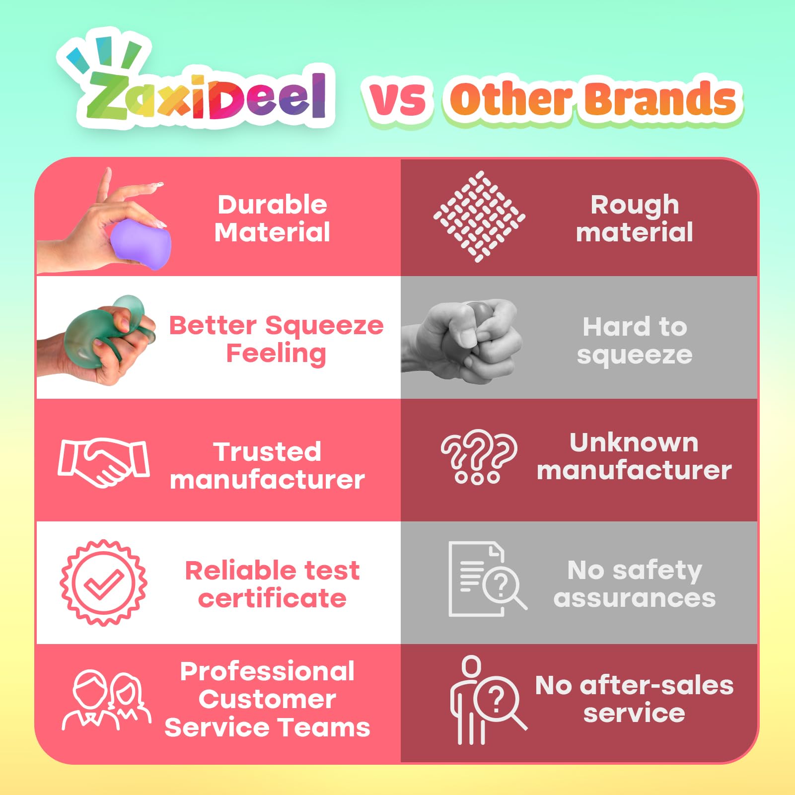 ZaxiDeel stress cube travel-ready compact form for on-the-go focus