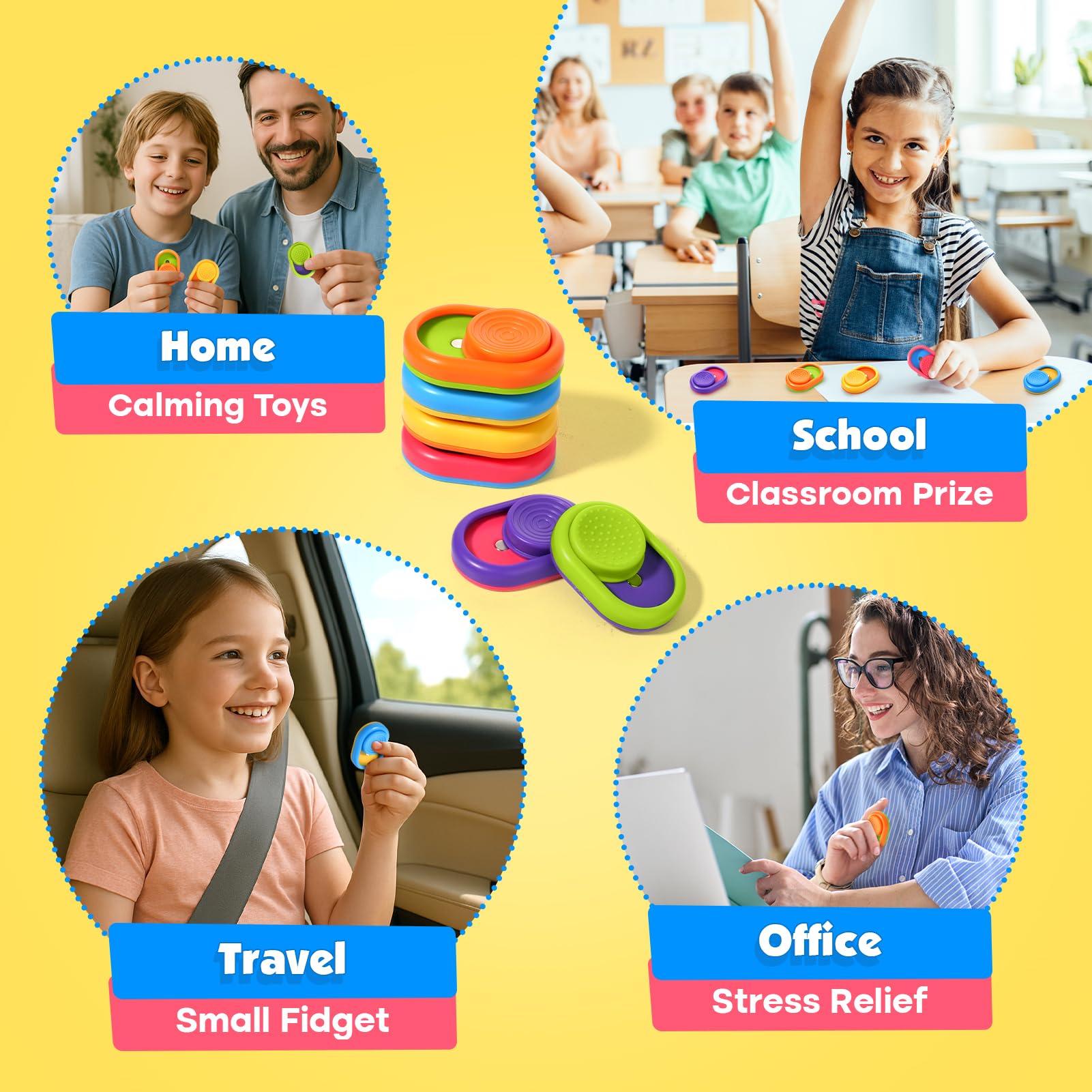 ZaxiDeel travel-friendly stress relief toy for on-the-go moments.