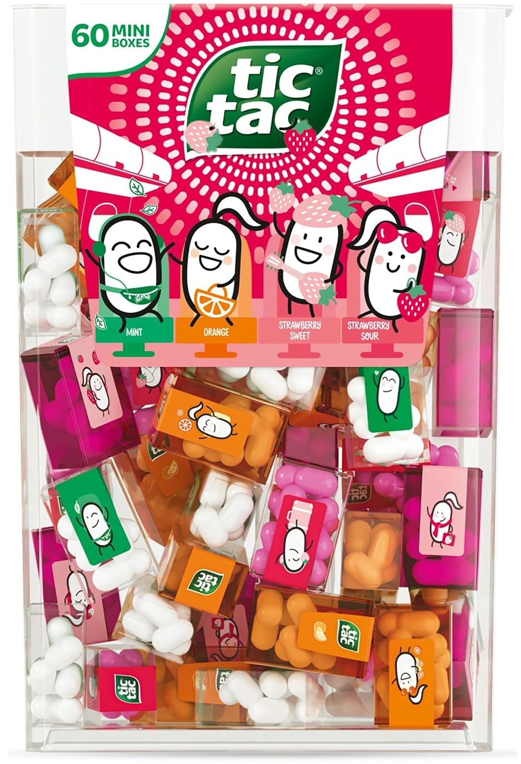 ZAYKIR Bulk Travels Mini Packs candy box 60-pack, ideal for travel snacking.