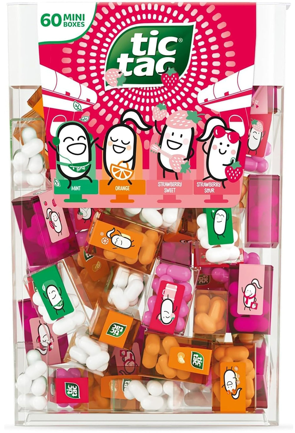 ZAYKIR Bulk Travels Mini Packs candy box 60-pack, ideal for travel snacking.