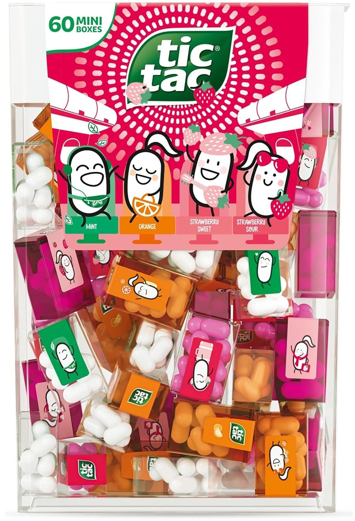 ZAYKIR Bulk Travels Mini Packs candy box 60-pack, ideal for travel snacking.
