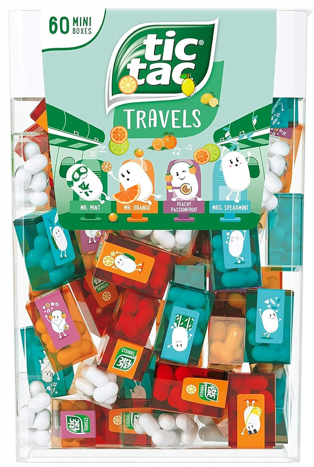 ZAYKIR Bulk Travels mini packs candy, convenient on-the-go snack in assorted flavors.