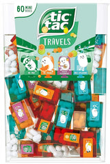 ZAYKIR Bulk Travels mini packs candy, convenient on-the-go snack in assorted flavors.