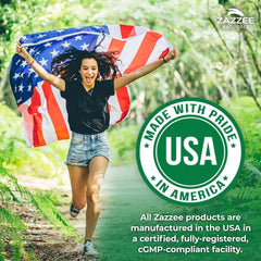 Zazzee Black Pepper Extract vial illustrating enhanced absorption benefits.