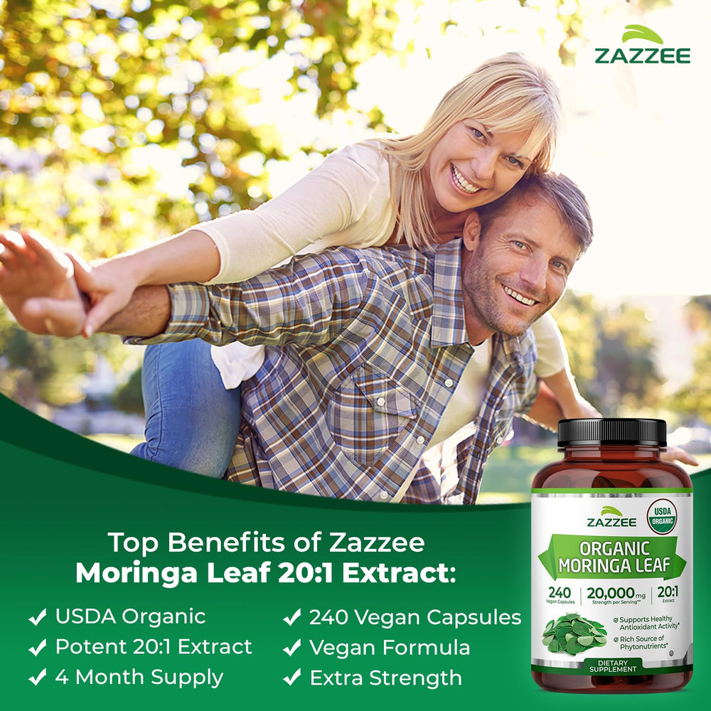 Zazzee Kosher and Non-GMO label for clean ingredients.