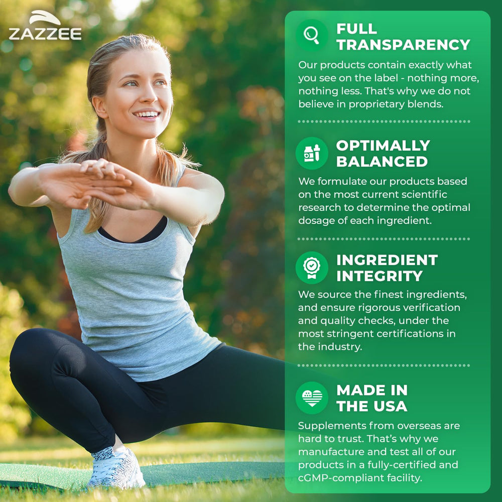 Zazzee milk thistle kosher seal reassures compliance and trust for daily supplements.