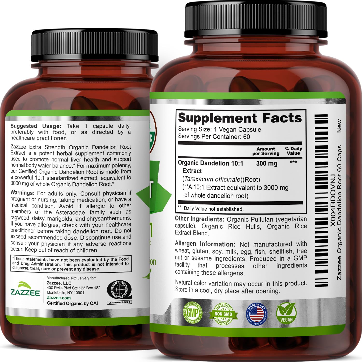Natural herbal packaging emphasizes organic quality and purity.