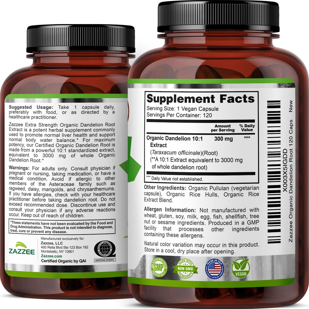 Zazzee 4-month supply value highlight