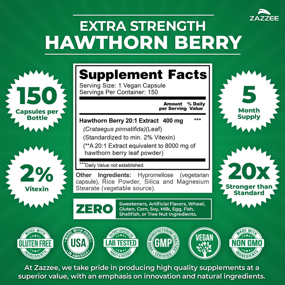 Zazzee vegan capsules in bottle for a 150-count supply
