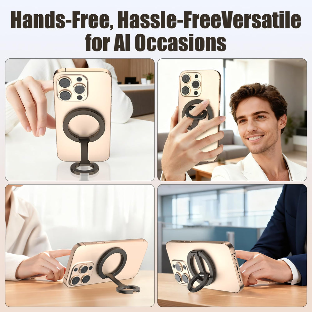 ZBHISHE 360-degree rotatable kickstand enables flexible hands-free viewing