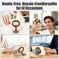 ZBHISHE 360-degree rotatable kickstand enables flexible hands-free viewing