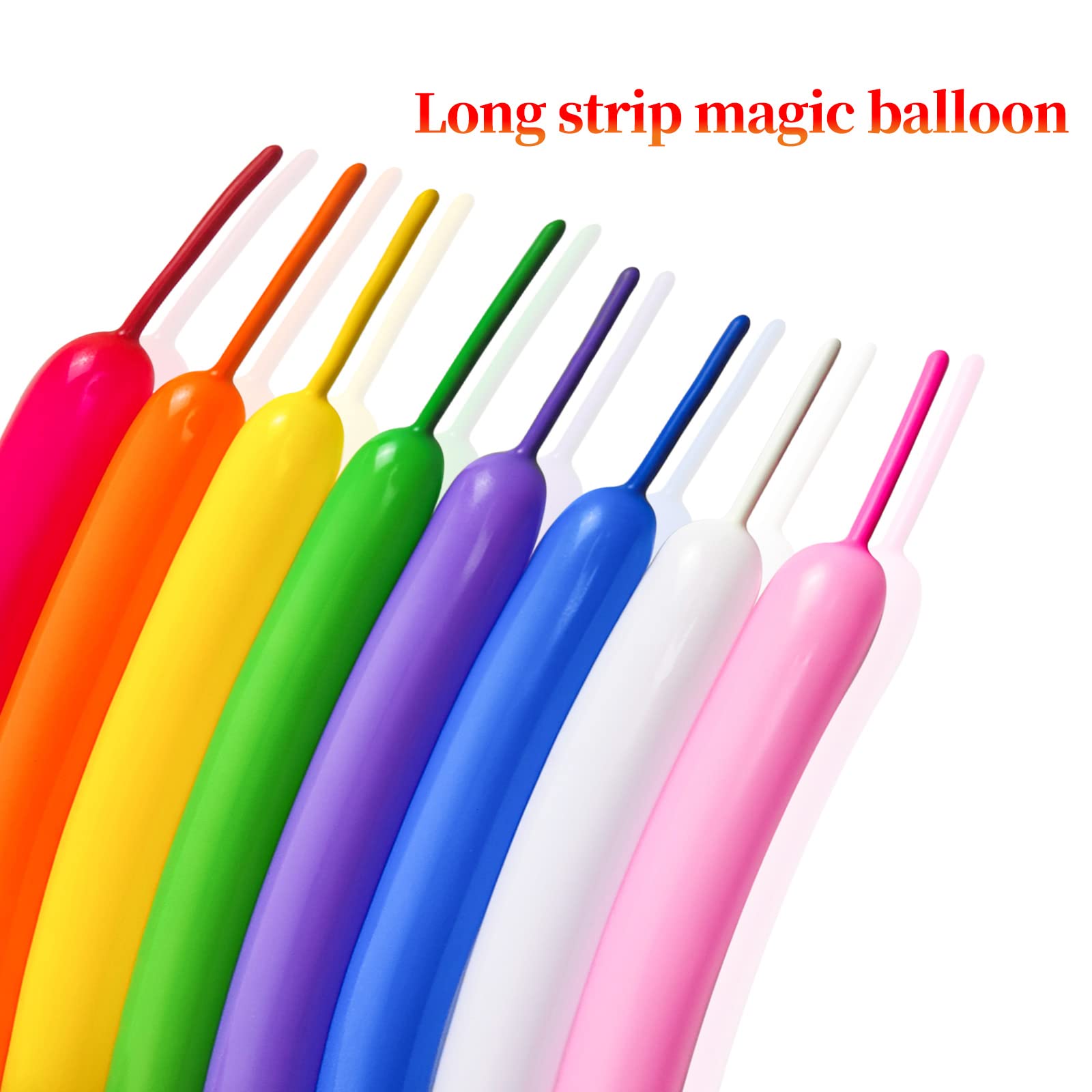 ZBYDNG 260q latex balloons for durable twisting and arch decor