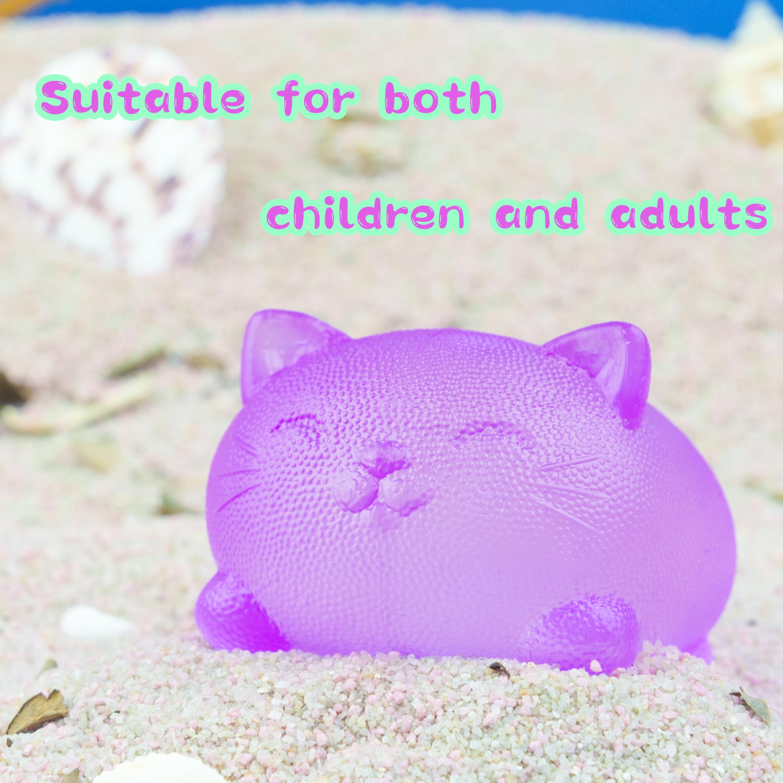 Zcahoo Stress Cat Toy used at a desk for portable calm