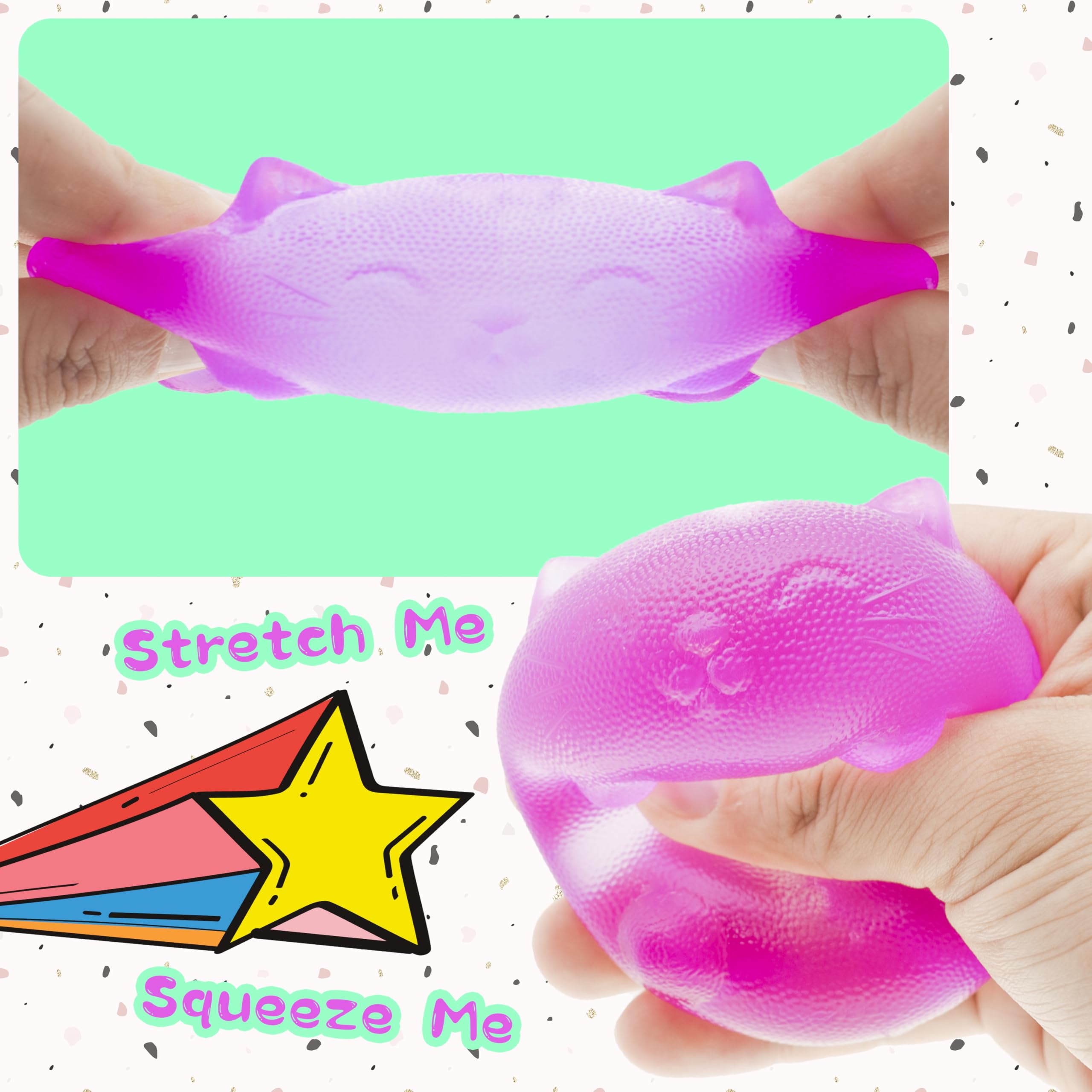 Zcahoo Stress Cat Toy pulled during a relaxing break