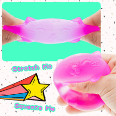 Zcahoo Stress Cat Toy pulled during a relaxing break