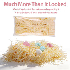 Zcaukya Easter buckets three-pack stacked for compact storage