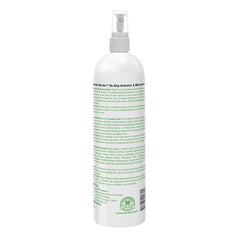 Hair application scene demonstrates detangling and silky smooth finish.