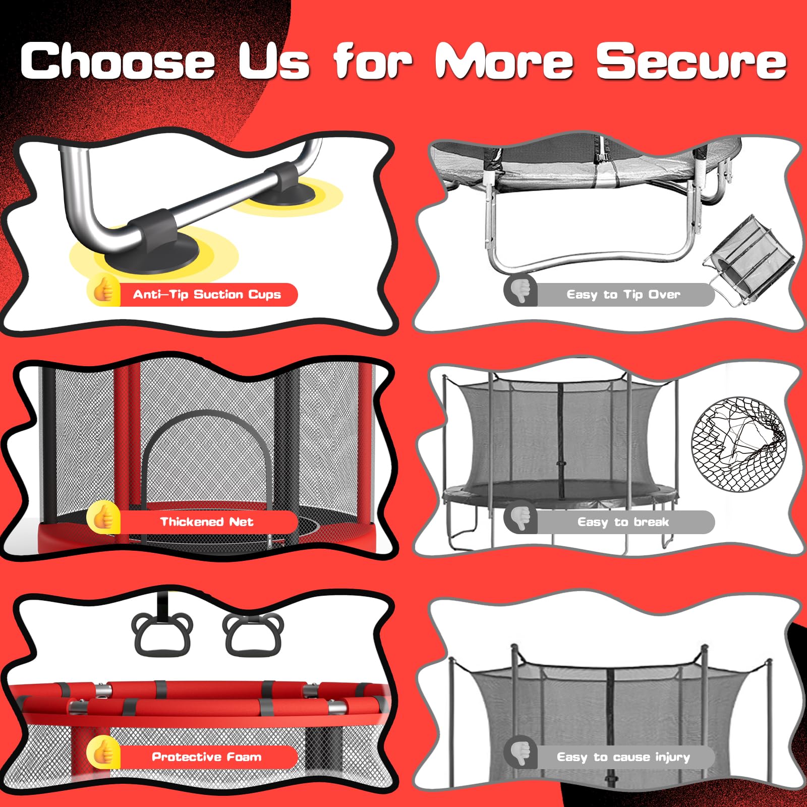 ZCMHAXJ silent suction pads reduce noise and keep the setup stable