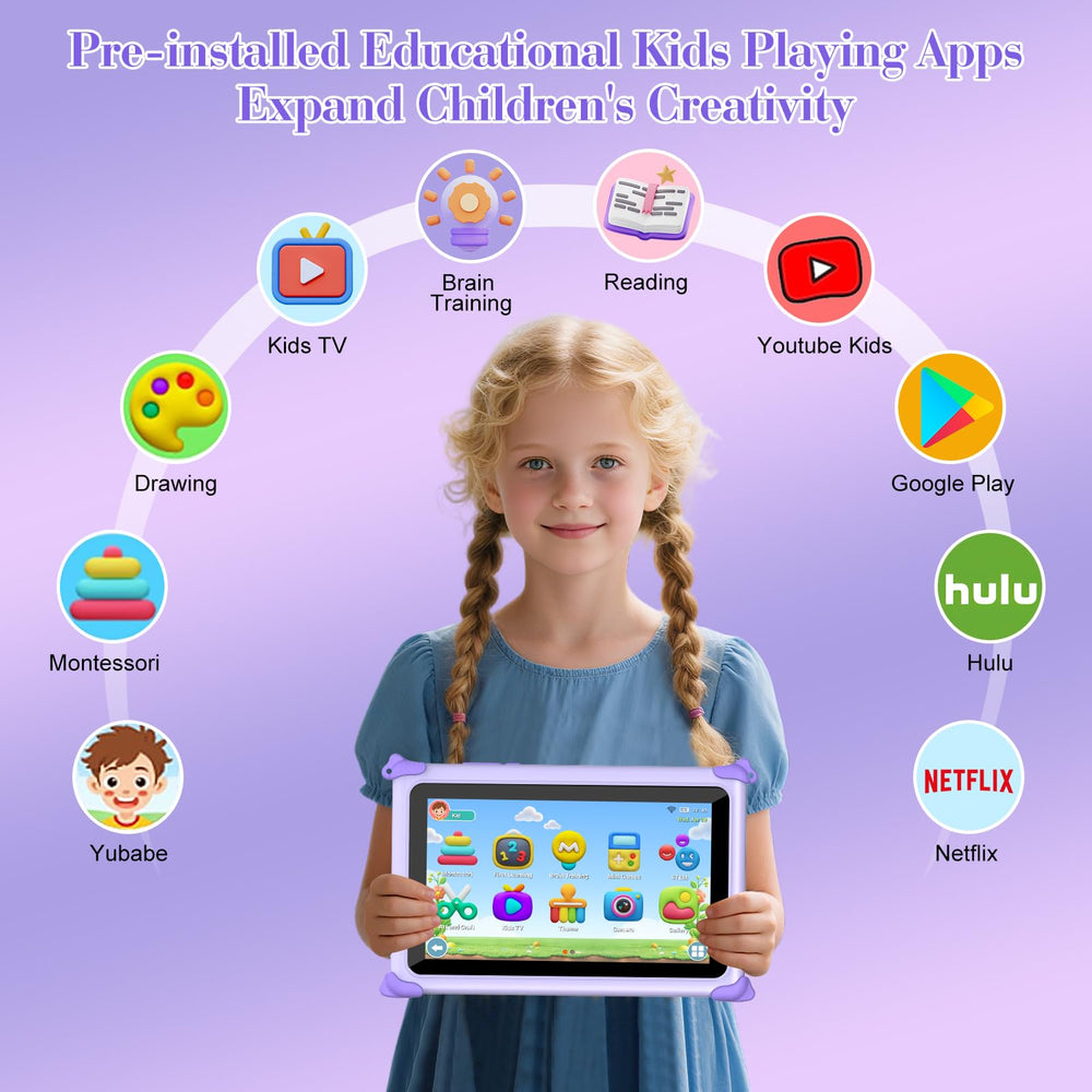 Zcobro kids tablet offline content keeps kids engaged without internet access.