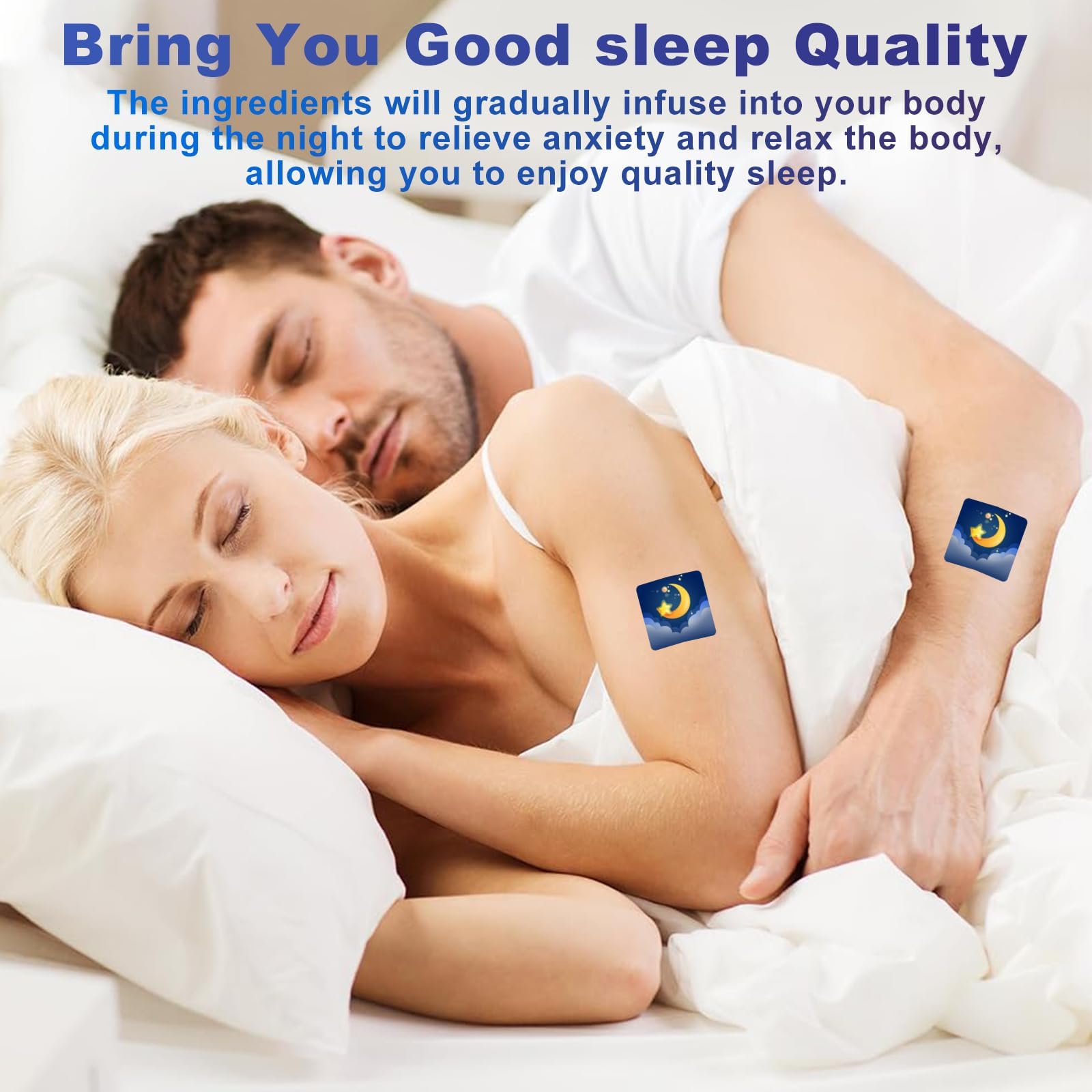 Zcokail Sleep Patch beside nighttime routine essentials on nightstand.