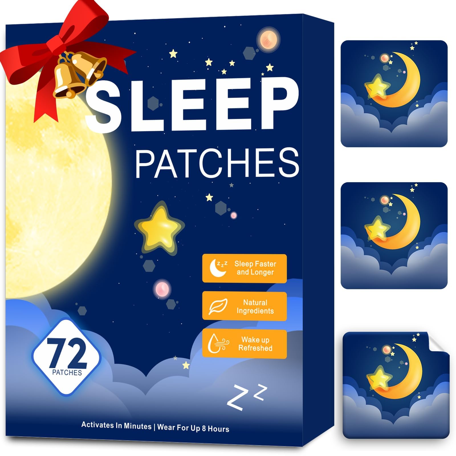 Zcokail Sleep Patch packaging for convenient overnight support.