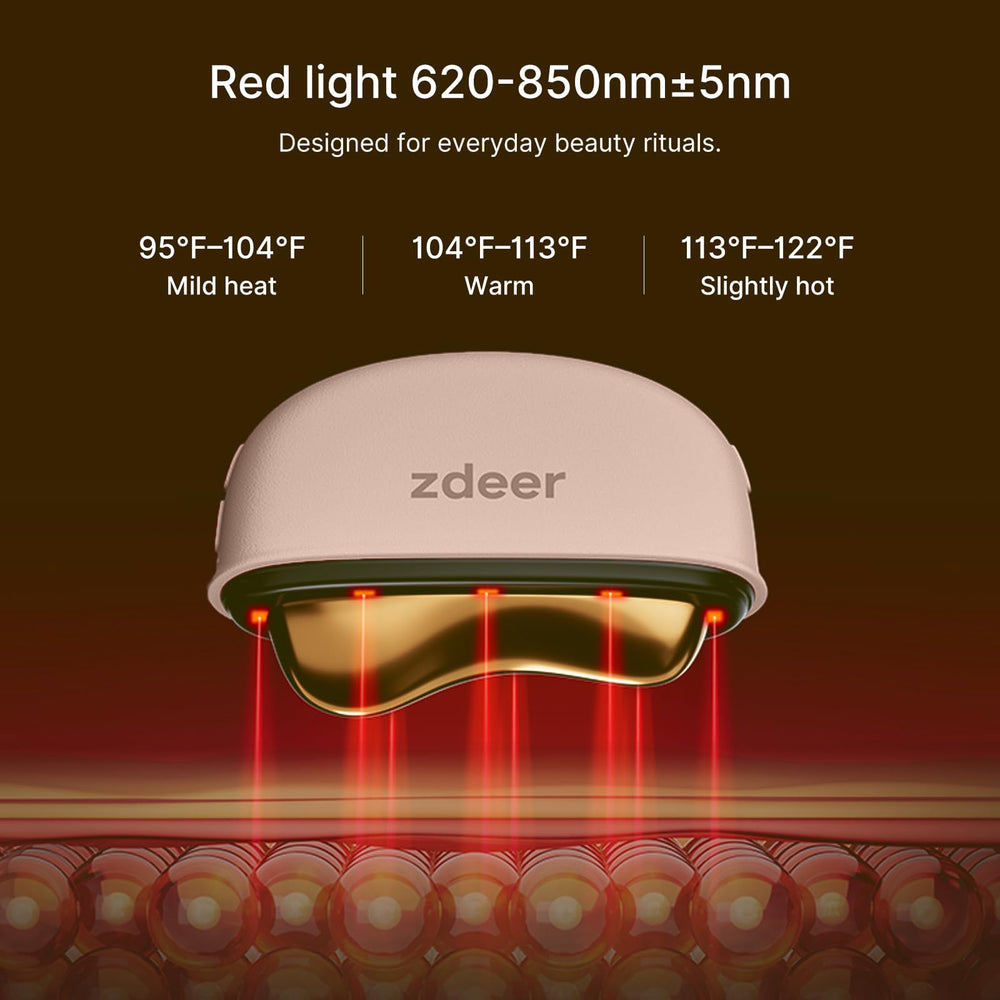 ZDEER ergonomic contoured design on the massager