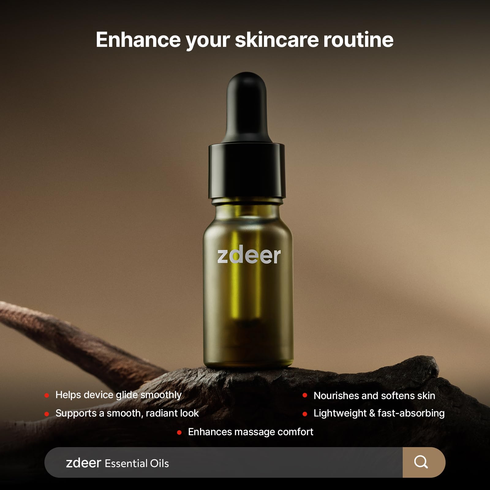 ZDEER improves product absorption with gentle heat and massage.