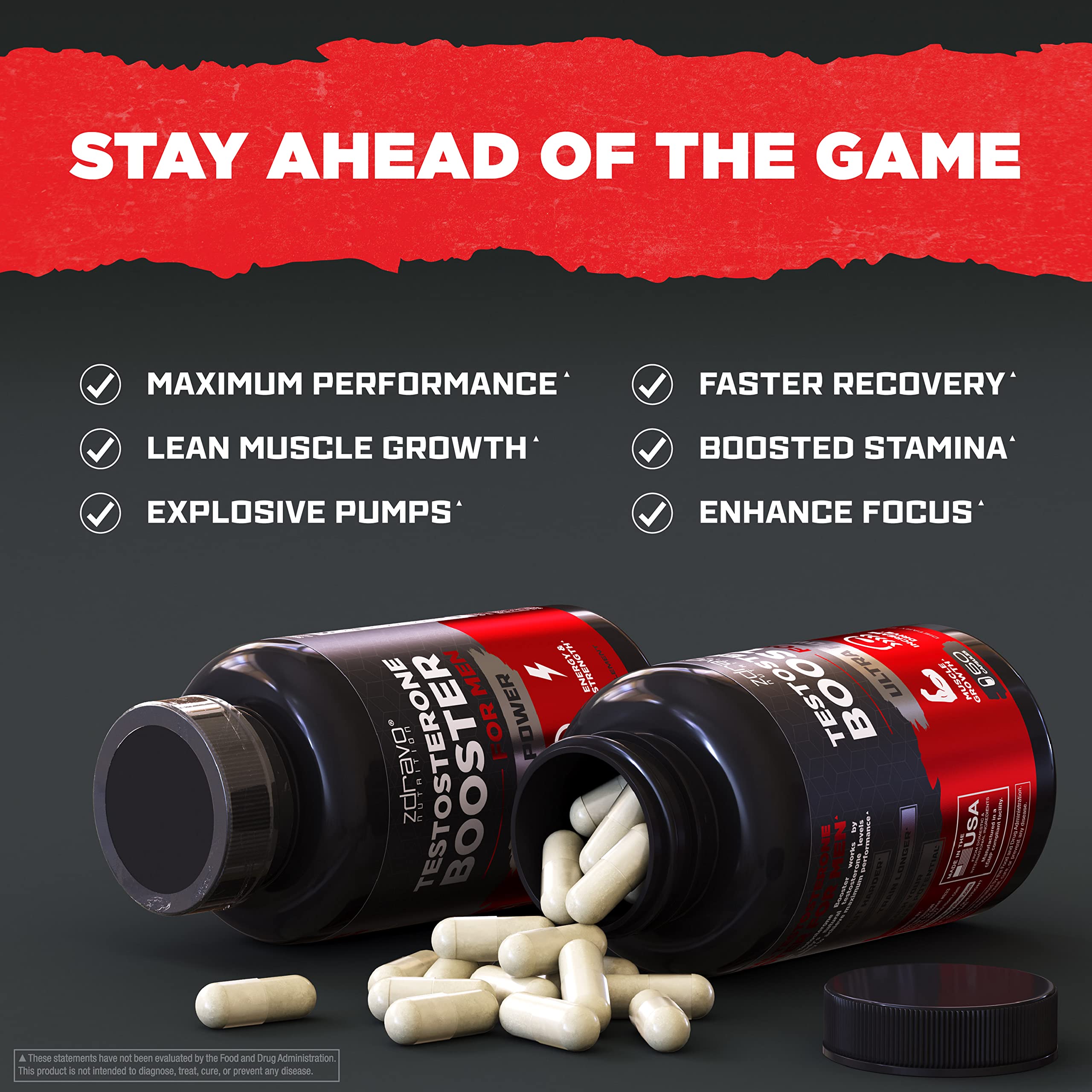 ZDRAVO NUTRITION visual showing muscle pumps during a workout