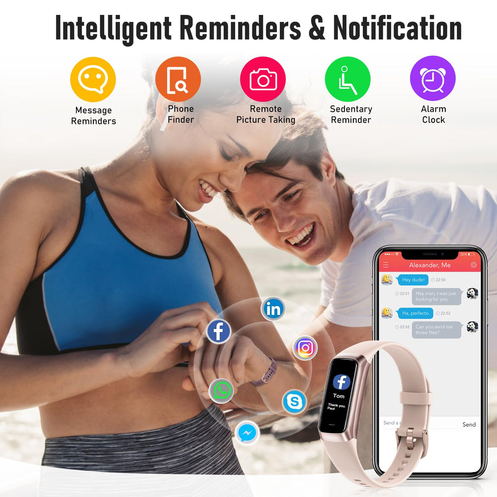 Zeacool fitness tracker blood pressure monitor tracks real-time readings