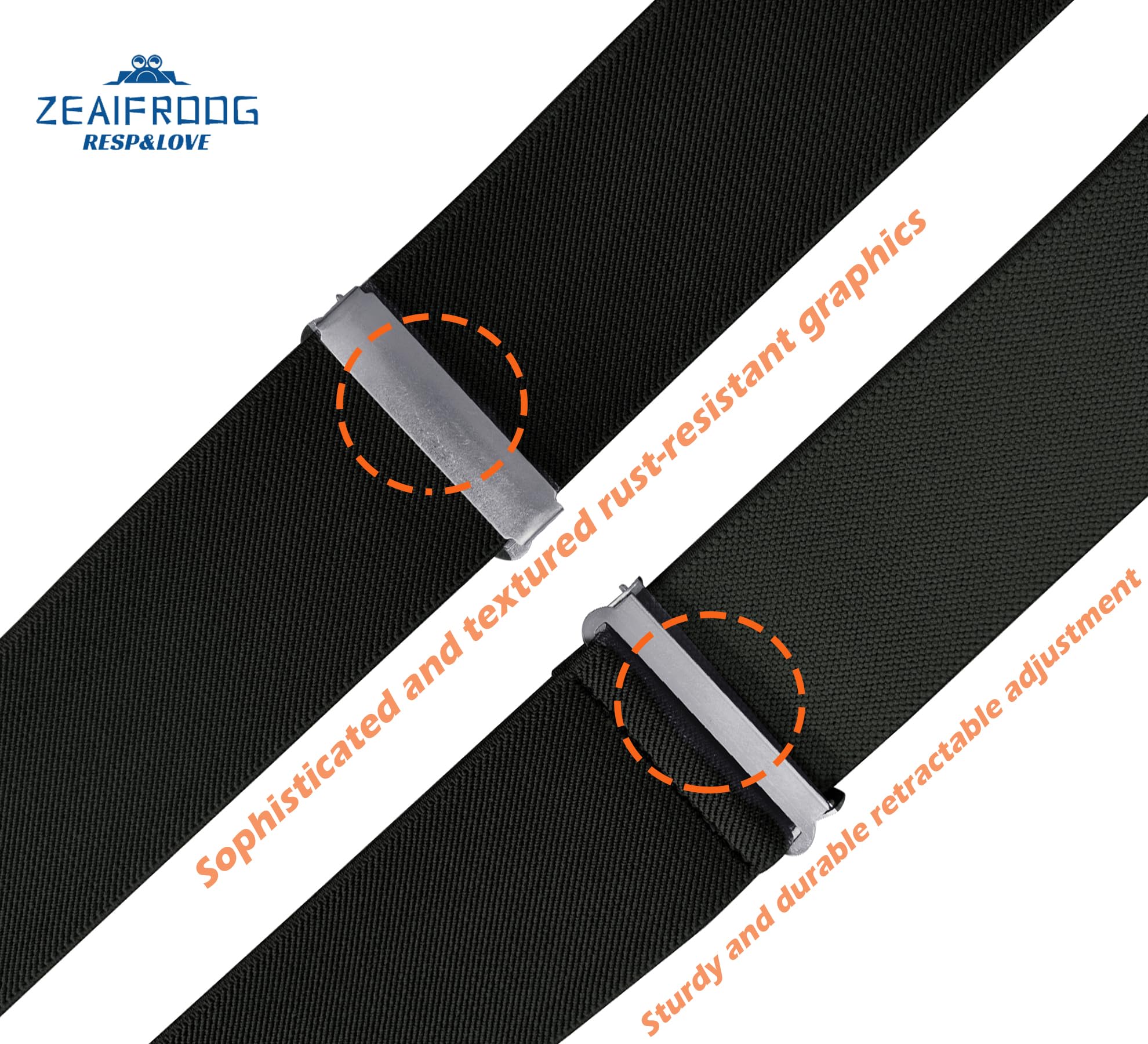 Zeaifroog gift idea suspenders for Father’s Day or birthdays.