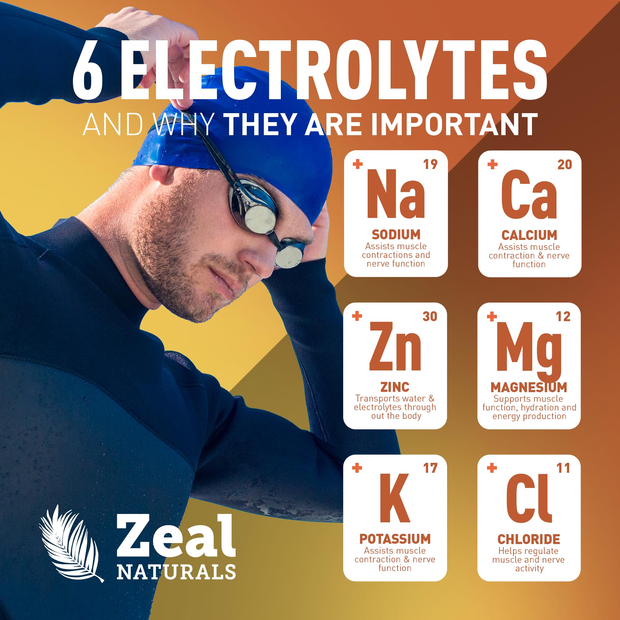 Zeal Electrolyte Powder in athlete bottle during training.