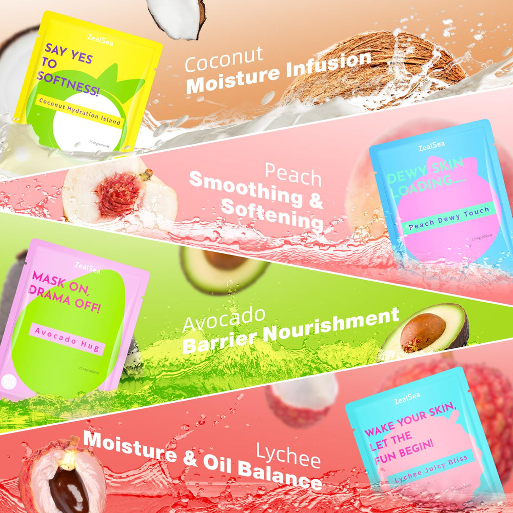 ZealSea lemon-brightening sheet suggesting a fresh morning routine
