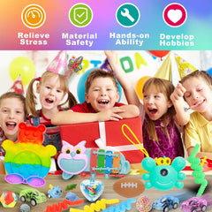 ZEAYOU fidget keychain set provides pocket-sized sensory entertainment.