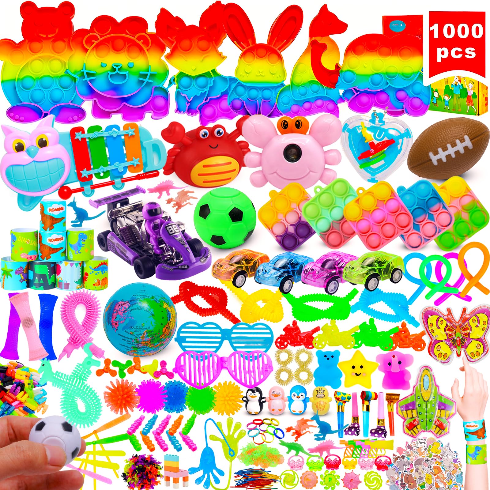 ZEAYOU fidget poppers fox for portable sensory play and focus.