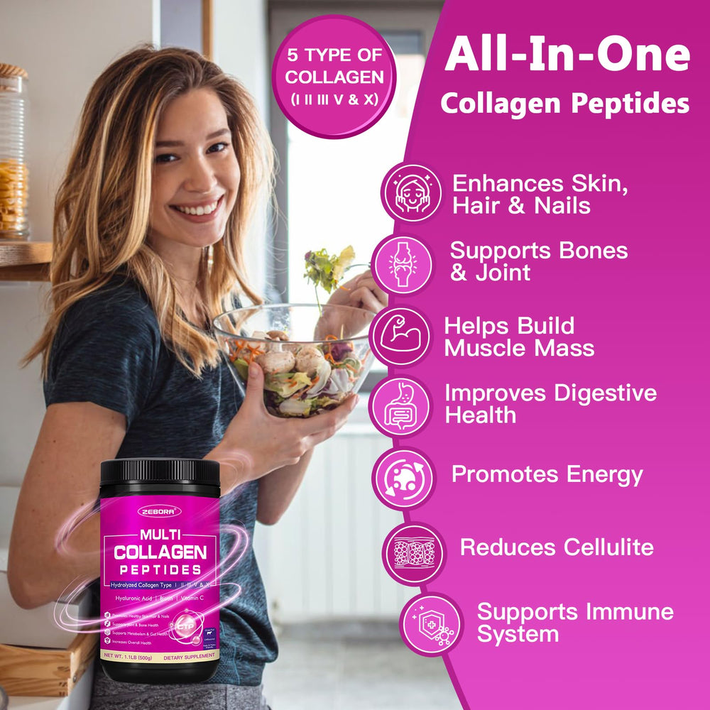 ZEBORA Collagen Powder mixing in coffee captures a convenient daily ritual.