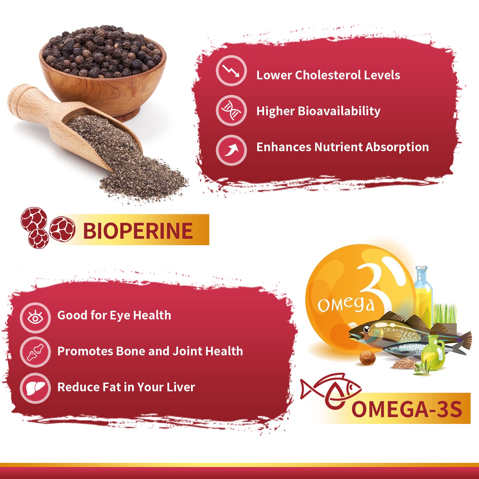 ZEBORA CoQ10 softgels displayed with natural ingredients and no artificial flavors.