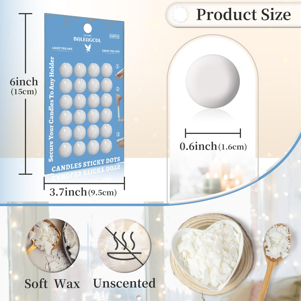 ZECHKAVAA cire adhesive dots provide reliable bonding for DIY decor