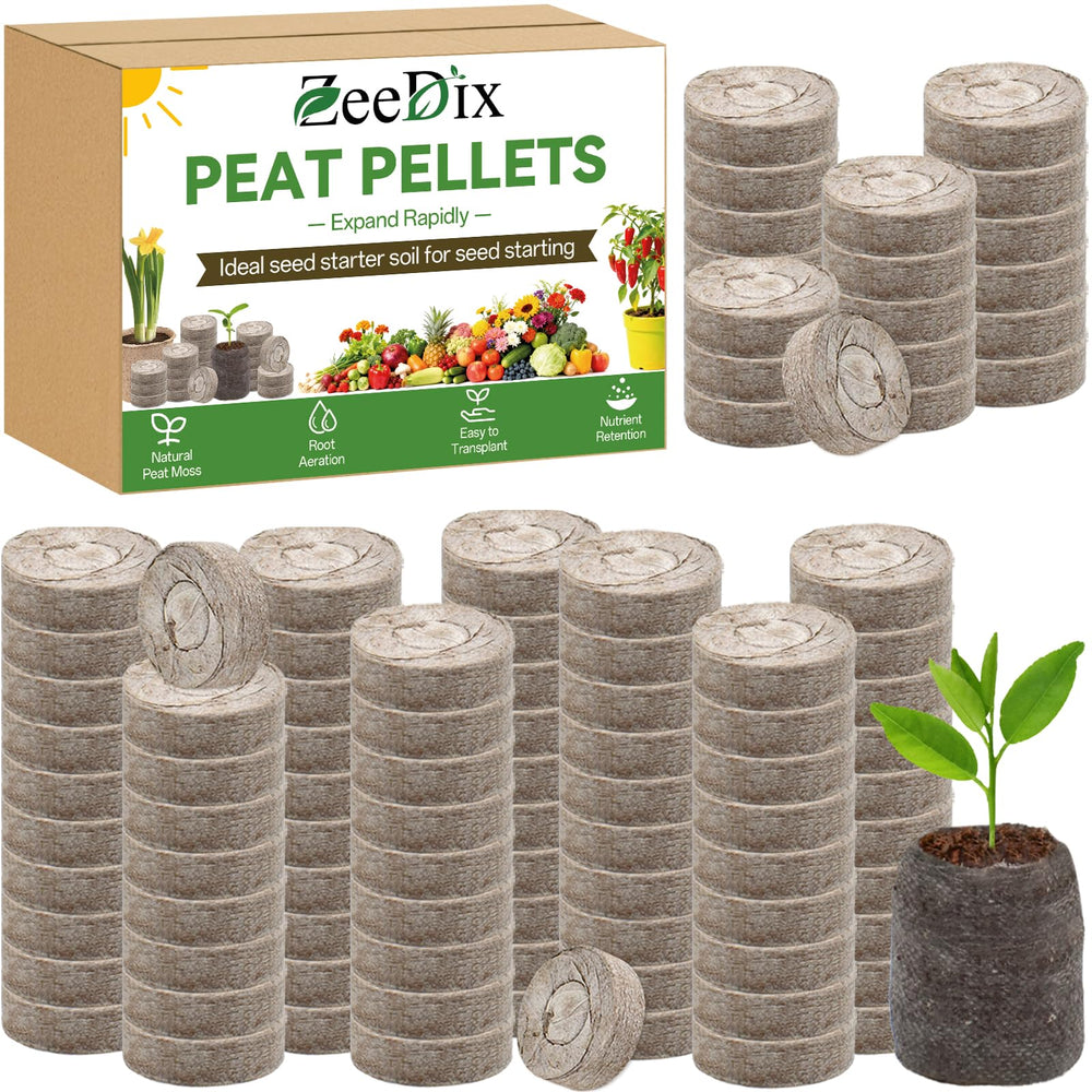 ZeeDix seed starter pods 30mm ready for germination and transplant