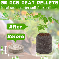 ZeeDix peat pellet made from sphagnum moss supports healthy roots