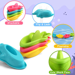 Zeewoo bath toy with drainage holes for quick drying and easy cleanup.