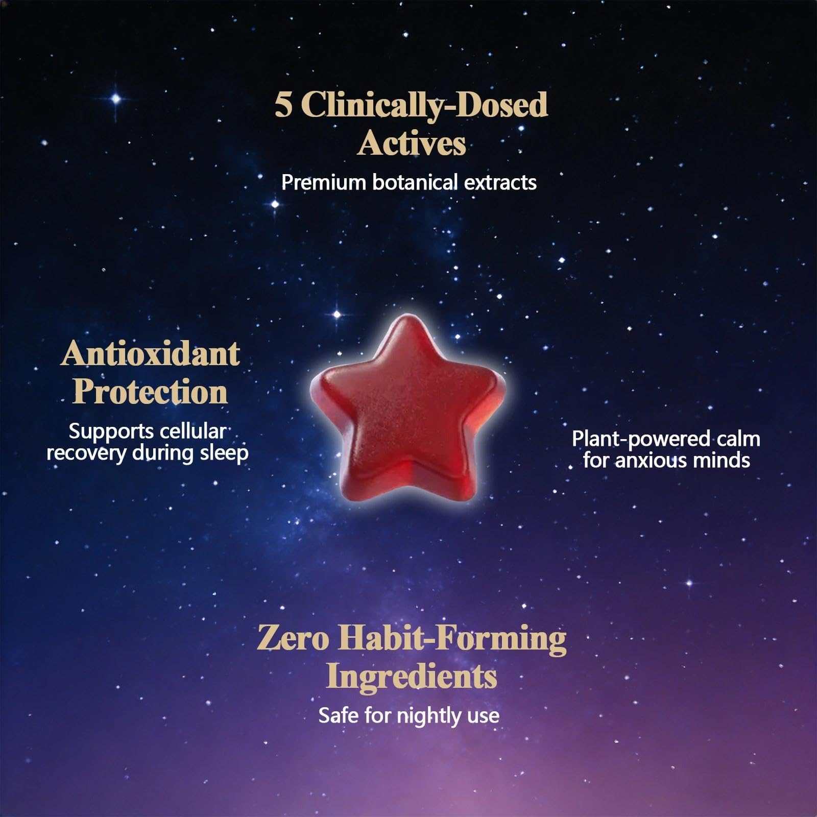 Zefdvc LyraSleep bottle front, convenient travel-friendly packaging for bedtime routines.