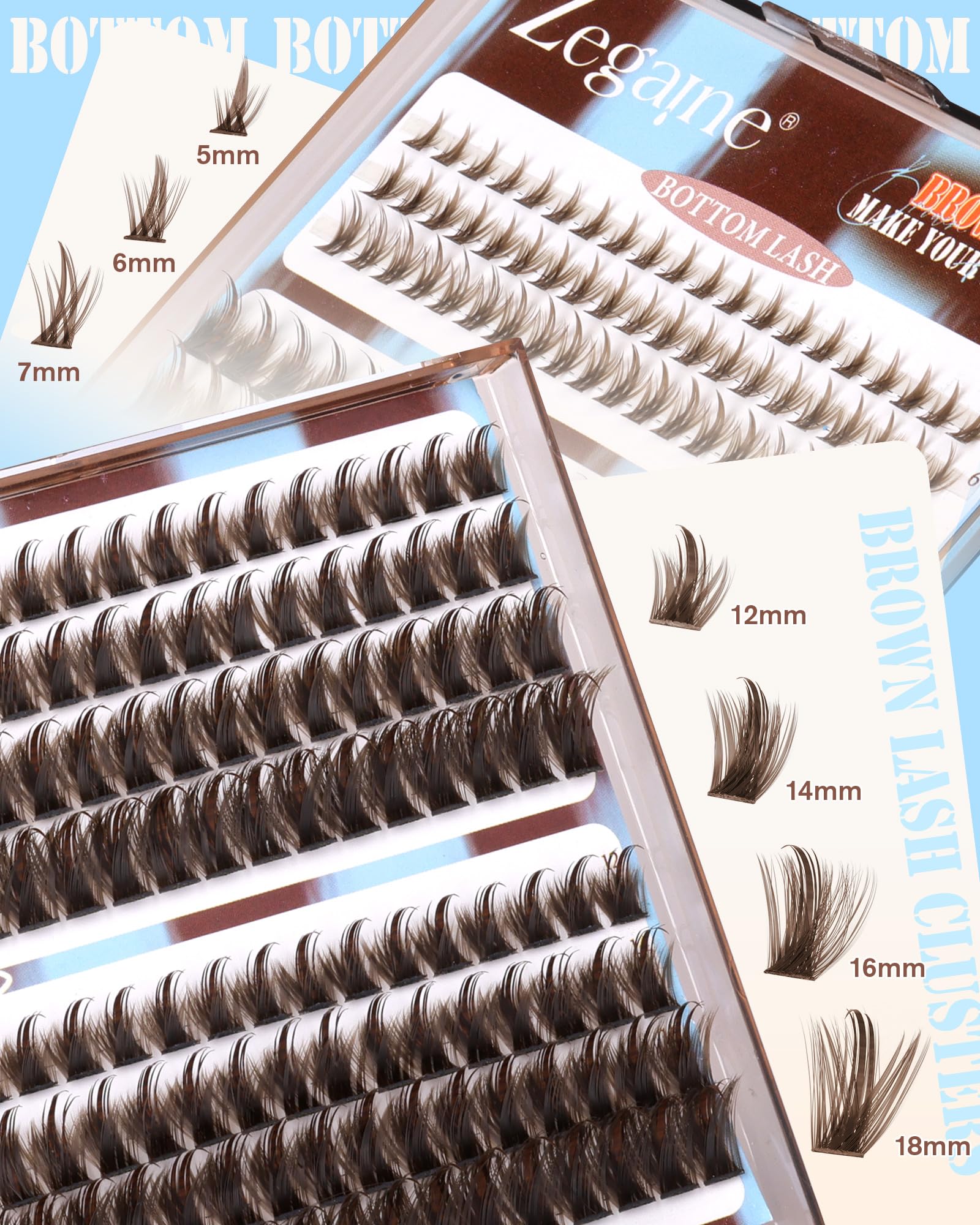 Zegaine lashes designed for daily wear and easy styling