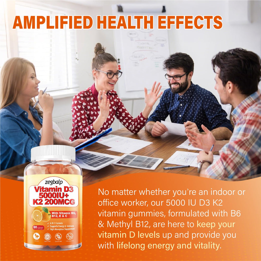 ZEGBALP D3K2 gummies packaging shows value-pack for 60-day supply.